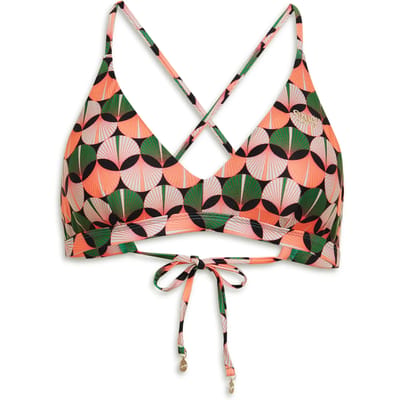 Superdry - Triangelbikinitopje met gekruiste rugbandjes - Dames - Badpakken
