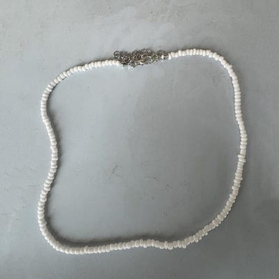 Nouveau Collier Ras du Cou Tendance Pour Filles Couleur Bonbon Fait Main Perles de Rocaille Chaîne de Cou Mode Cadeau Pour Amis Fête Bijoux Bohémiens gray