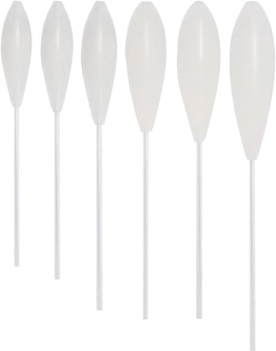 Set van 6 Drijvende Foreldobbers (6-20g) voor Ver en Nauwkeurig Vissen