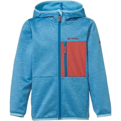 VAUDE Kids Kikimora Jacket, Jas, outdoorjas, met kap, fleece, Kinderen, Outdoorjas