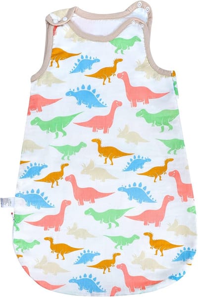Zachte Babyslaapzak van Bamboe en Katoen - Ademend, Seizoensgebonden Comfort voor Pasgeborenen en Kinderen - XL/90cm
