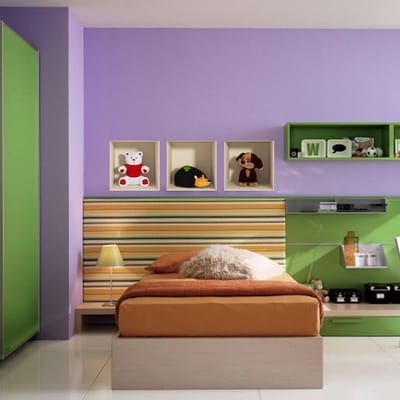 3D-effect sticker van teddybeer, egel en hondje, 30 x 90 cm