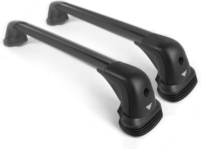 Dakdragers geschikt voor de Opel Astra GTC vanaf 2012 met fixpoints - Aluminium - Hoog laadvermogen 100kg - Wingbar - Zwart - Merk Farad