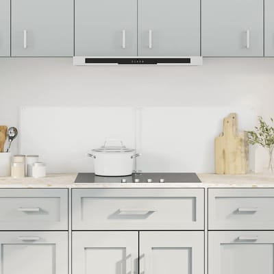 vidaXL - Spatschermen - keuken - 2 - st - 70x40 - cm - gehard - glas - transparant