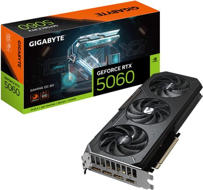 GIGABYTE GeForce RTX 5060 GAMING OC - 8GB GDDR7 RAM - Grafische kaarten