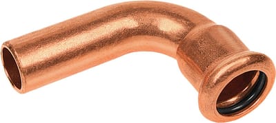 Bonfix Pressfitting roodkoper WATER Insteekbocht 90� �18 x 18 - insteek x press - (m-profiel)