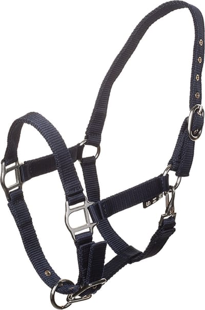 MHS Nylon Halter Economy navy size 4