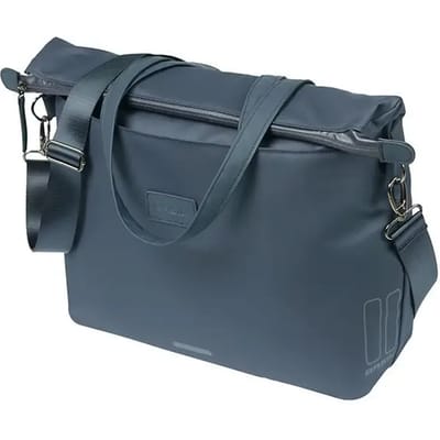 Basil Manhattan - Commuter fietslaptoptas - 12L - Waterdicht - Laptopvak - Navy