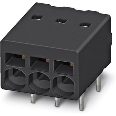 Phoenix Contact 1770885 Veerkrachtklemblok 0.50 mm² Aantal polen 2 Zwart 530 stuk(s) Tape