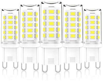 Dimbare G9 LED-lampen 6000K – Energiezuinige 3W Capsulelampen voor Kroonluchters (5-pack)