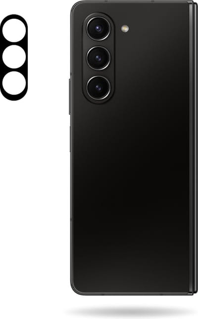 Mobilize Screenprotector geschikt voor Samsung Galaxy Z Fold 5 Glazen | Mobilize Camera Protector - Case Friendly