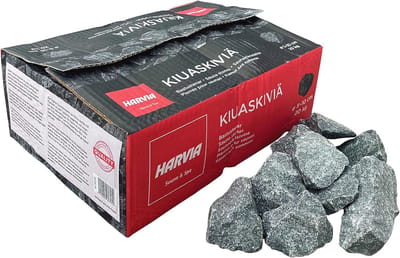 Opgietstenen voor sauna 20 kg - Finse diabas sauna stoomstenen voor houtkachels en elektrische ovens