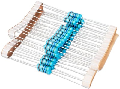 Metaalfilm Weerstanden - Elektronica Componenten - DIY Projecten - 1% Tolerantie - 50 Stuks - Kleurgecodeerd
