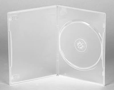 ONF3 - Echte Amaray DVD Hoesjes - Slimline 7mm - Hoge Kwaliteit - Helder - Pack van 10 - Geschikt voor 1 Disc