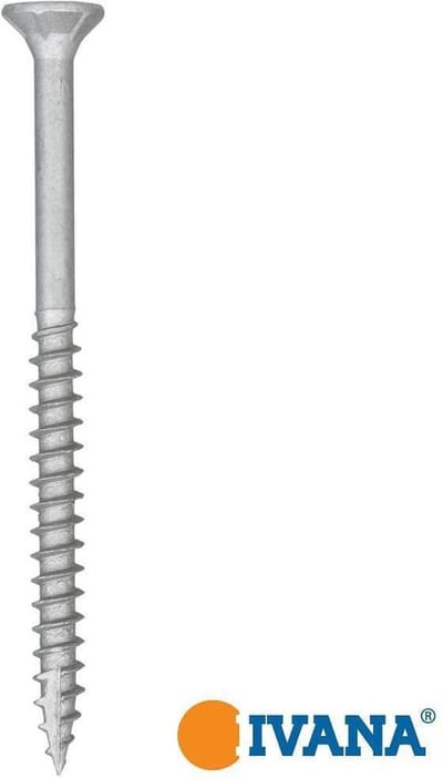 Ivana Buitenschroef AR-Coating Zilver Platkop Met Snijpunt TX-20 3.5x40/24 - 200 Stuks