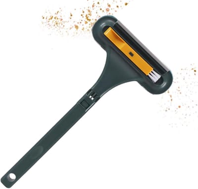 Raamscherm reiniger - Scherm wassen tool - Vlekken verwijderen - Geïntegreerde waterschraper - 43 cm lengte - Groen
