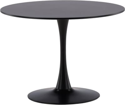 Svea - Silo ronde eettafel - ø100 cm - zwart