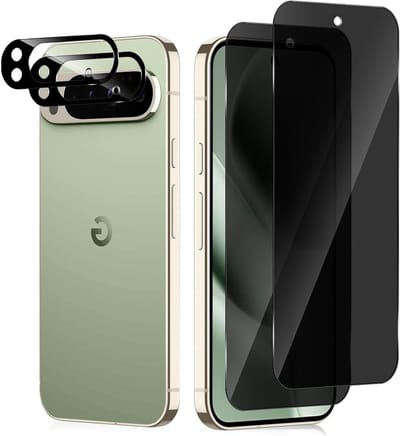 Privacy Screen Protectors en Camera Lens Protector voor Google Pixel 10 Pro XL 5G - 9H Hardheid, Anti-Spionage, Case Vriendelijk Tempered Glass Film
