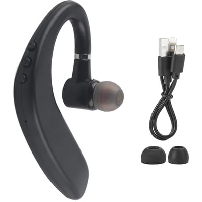 Bluetooth Oorhaak Koptelefoon voor Zakelijk Gebruik True Wireless Stereo Autorijden Over-Ear Oordopjes