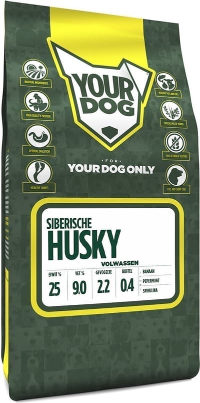 Yourdog Siberische husky Rasspecifiek Adult Hondenvoer 6kg | Hondenbrokken