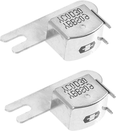 Bandrecorders Knop - Cassette Onderdelen - Muziek Reparen - Stereo Tweekanaalskop - 2 Stuks - Zilver