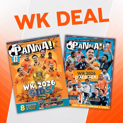 PANNA! Magazine WK Deal - Voordeelbundel - Doeboek en magazine - Voetbal cadeau voor kinderen