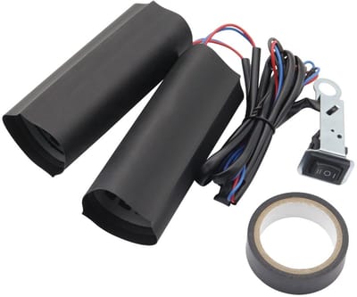 JHUBERS - Verwarmde Motorhandvatten - 12V Handwarmers voor Motorrijden in de Winter