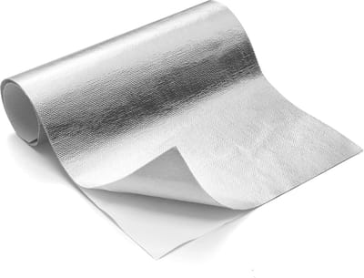 Thermisch hitteschild voor auto's - reflecterend aluminium isolatie en zelfklevende warmtedeken 100 x 200 cm