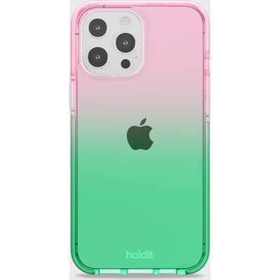 Phone case Seethru Gradient Grass Green/Bright Pink iPhone 13 Pro Max