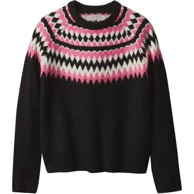 esmara Gebreide dames trui (Zwart, XS (32/34))