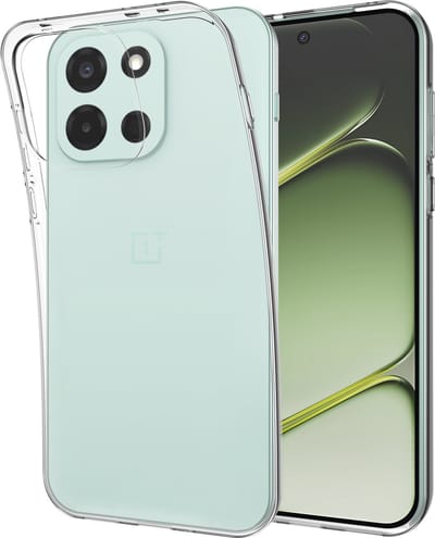 Just in Case hoesje geschikt voor OnePlus Nord 6 Hoesje Siliconen - Flexibele Case - Transparant