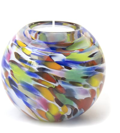 Loranto - Mini Urn Waxinelichthouder - Glas urn - Kleine Crematie Urn