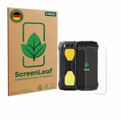 2 Stuks Screenprotector voor Blackview BV7300 (Voor+Camera) - Hoogwaardige Beschermfolie transparant