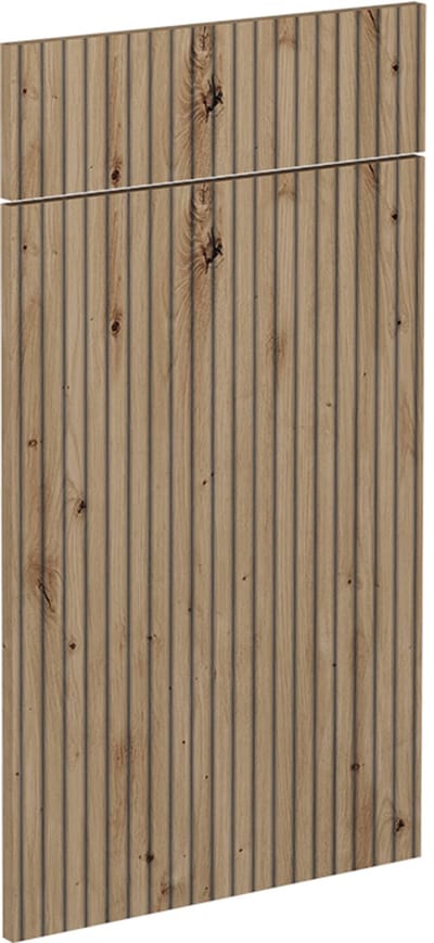Vicco R-Line Keukenfront – 39.6 x 70.8 cm meubelfront voor de lade-onderkast Artisanaal eiken