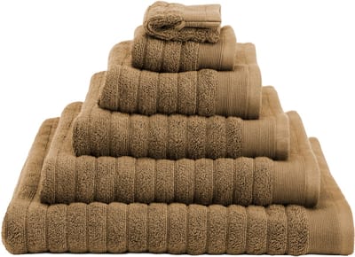 Heckettlane Badhanddoek Prestige - Hotelkwaliteit Handdoek van 100% Katoen - 70x140 cm - 1 Stuk Douchelaken - Bruin