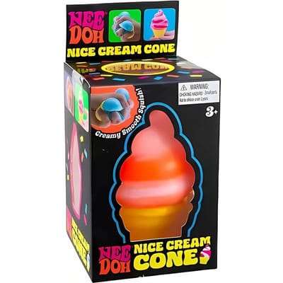Schylling Needoh Nice Cube Sensorische Nice-Sicle Stressverlichting Squishy Kubus Anti-Angst Knijpobject Voor Focus ADHD Populatie