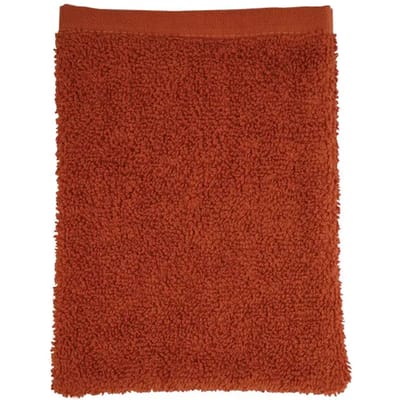 The One Towelling Washand - Washandje - 100% Katoen - 16 x 21 cm - Terra