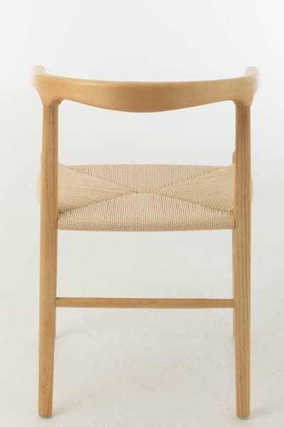 J-Line stoel Toon - beukenhout/touw - naturel