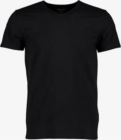 Unsigned heren T-shirt zwart met V-hals - Maat S