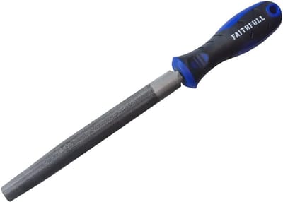 Half ronde tweede snede vijl voor ingenieurs - 150mm
