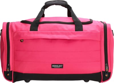 Beagles Originals Travel Originals Reistas Unisex - Weekendtas met afneembare schouderband - Bagagetas van Nylon en Polyester - Fuchsia