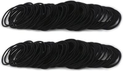 20 stuks Haarelastiekjes- zwart - hoge kwaliteit -haar accessoires- merk: Fyfanie