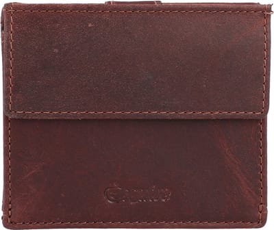 Esquire Oslo creditcard etui RFID leer 10 cm - 6 Sleuven - braun