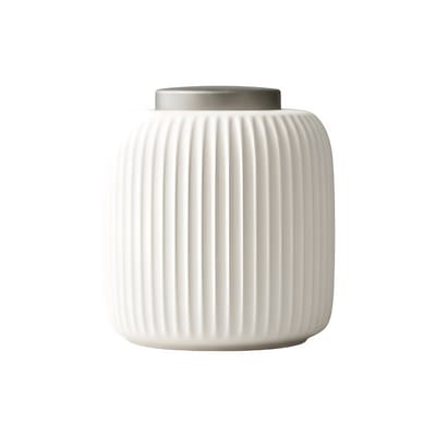 Artic Oasis Urn (L) – 1300 ml / 1.3 Liter – Wit – Crematie Urn voor As Volwassenen – Hoogwaardig Keramiek – Voor Huisdieren of Menselijk As – Urn Hond – Urn Kat – Crematie As – Unieke Urn – Matte Afwerking