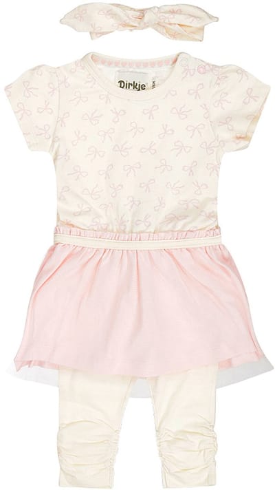 Dirkje Meisjes Kledingset - Soft pink
