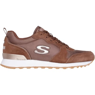 Skechers Og 85 - Goldn Gurl Dames Sneakers - Donkerbruin - Maat 38
