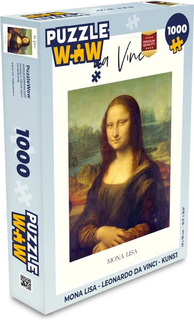 Puzzel Mona Lisa - Leonardo da Vinci - Kunst - Legpuzzel - Puzzel 1000 stukjes volwassenen