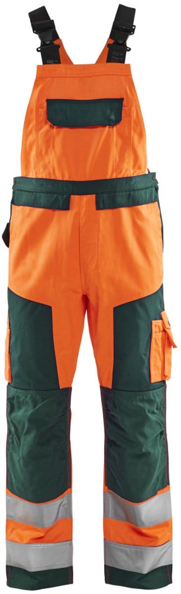 Blaklader Bretelbroek High Vis 2660-1811 - High Vis Oranje/Groen - C146