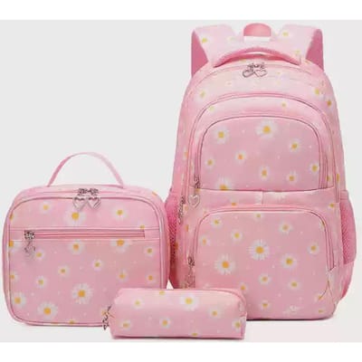3 stuks/set Rugzak voor Basisschoolkinderen Schooltas Set Kawaii Kinderrugzakken voor Meisjes waterdicht Basisschool Tassen