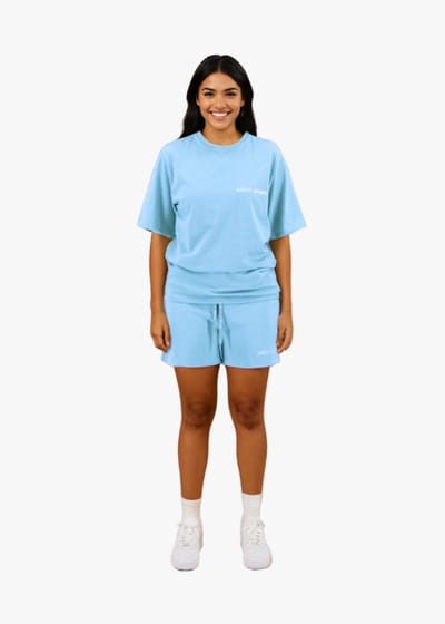 Casual Short Vrouwen - 100% katoen - Regular fit - Maat L -